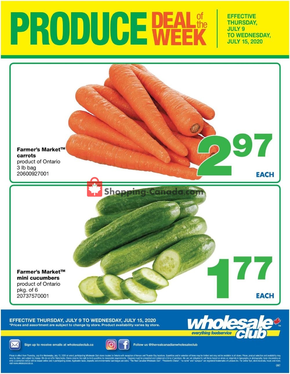 Wholesale Club flyer from Thursday July 9, 2020 to Wednesday July 15, 2020 - page 2