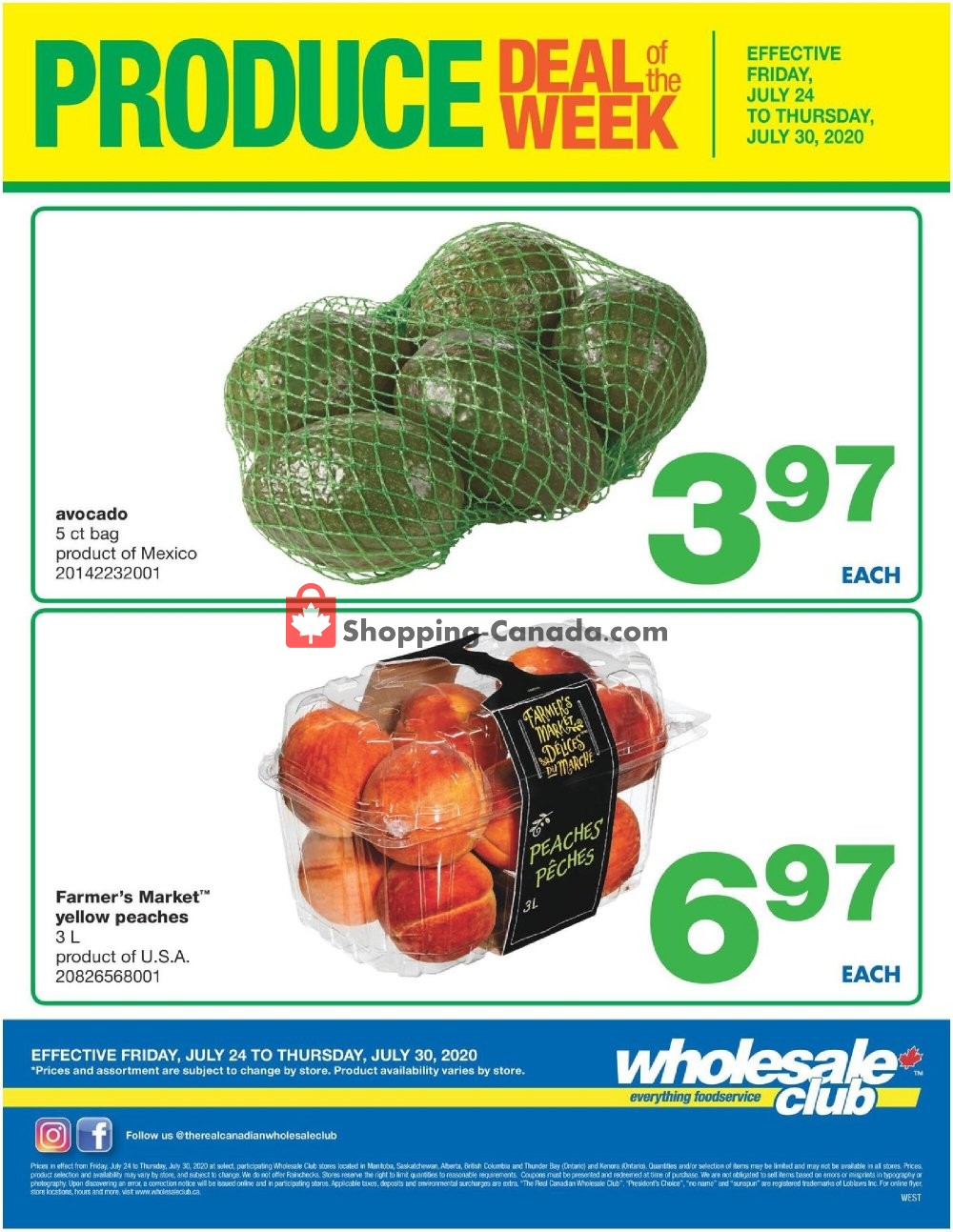 Wholesale Club flyer from Thursday July 23, 2020 to Thursday July 30, 2020 - page 2