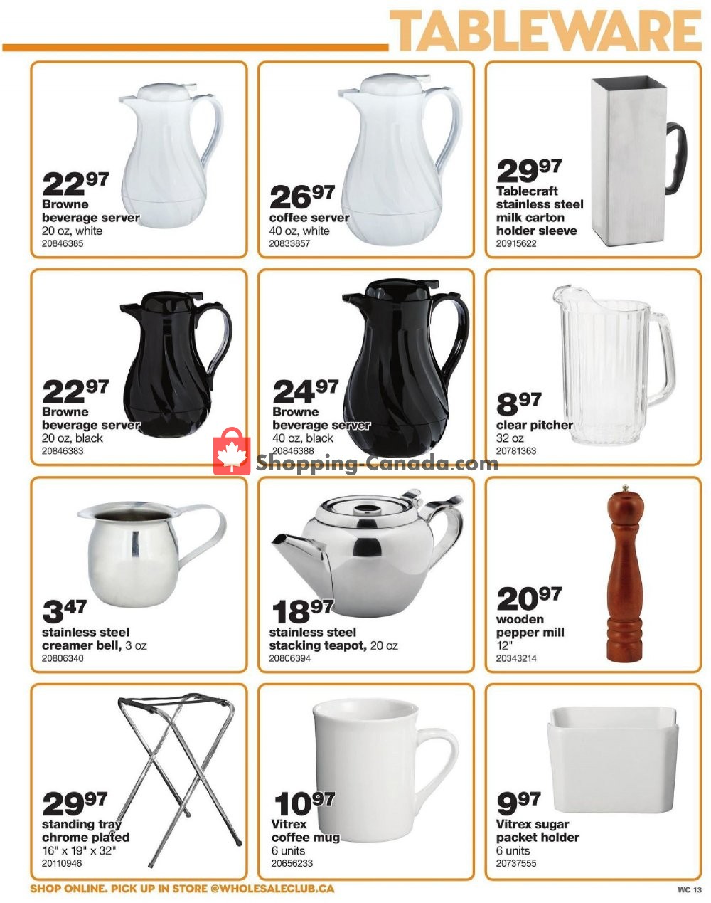 Wholesale Club flyer from Thursday February 28, 2019 to Wednesday March 27, 2019 - page 13