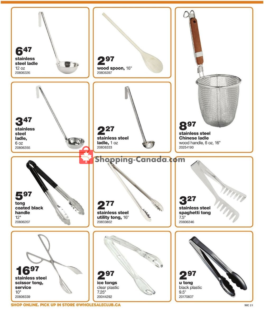 Wholesale Club flyer from Thursday February 28, 2019 to Wednesday March 27, 2019 - page 21