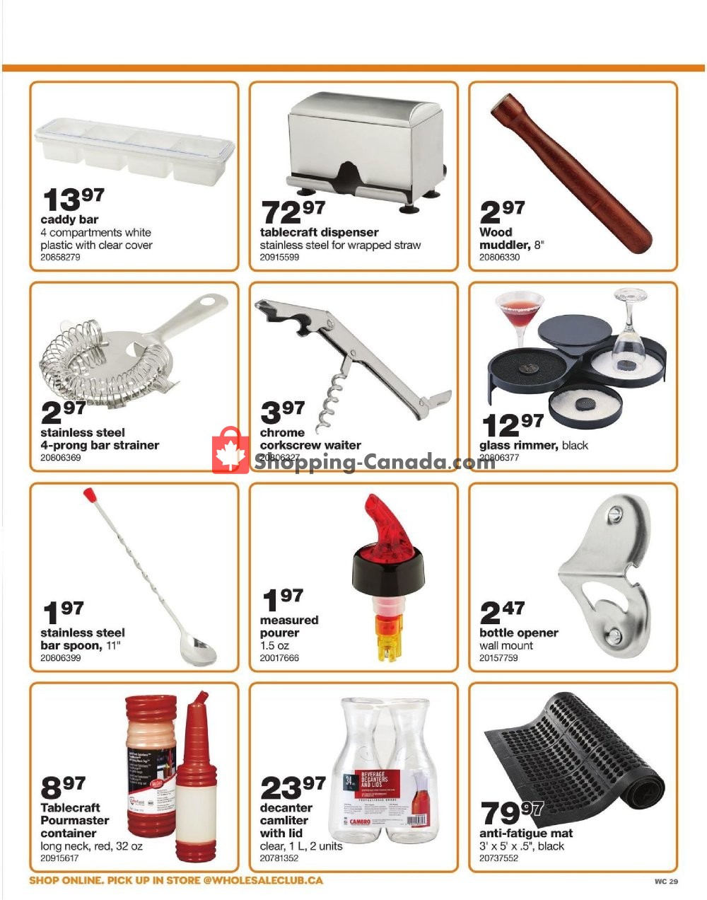 Wholesale Club flyer from Thursday February 28, 2019 to Wednesday March 27, 2019 - page 29