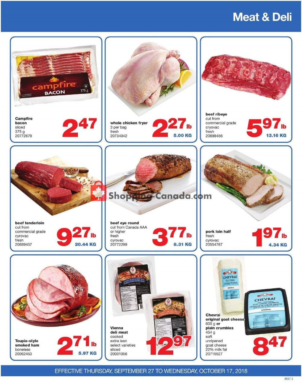 Wholesale Club flyer from Thursday September 27, 2018 to Wednesday October 17, 2018 - page 3