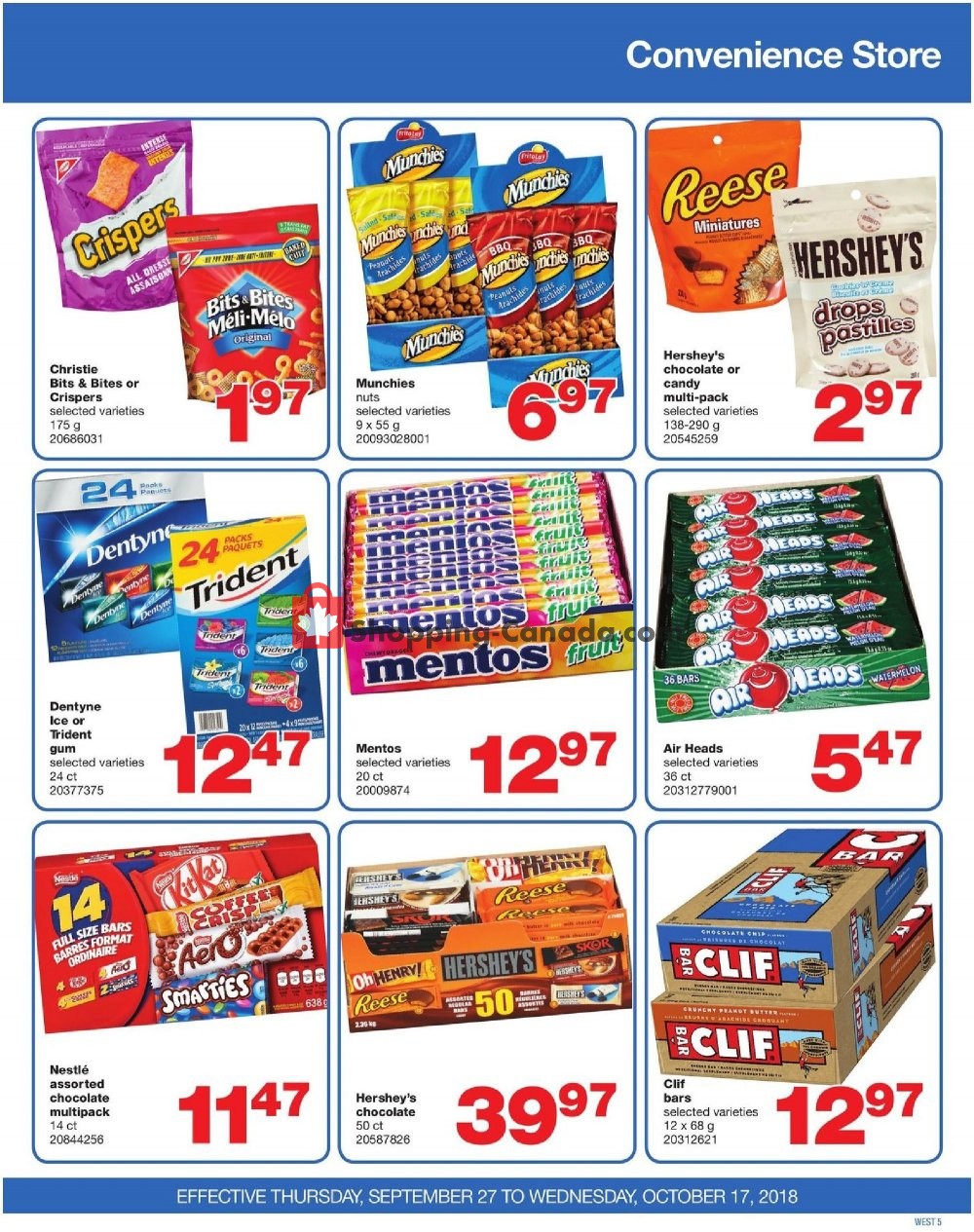 Wholesale Club flyer from Thursday September 27, 2018 to Wednesday October 17, 2018 - page 5