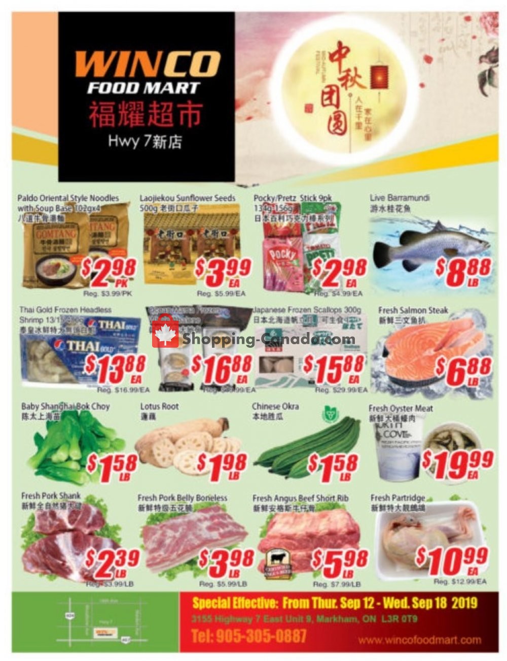 WinCo Food Mart flyer from Thursday September 12, 2019 to Wednesday September 18, 2019 - page 1