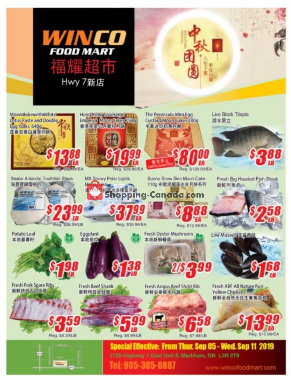 WinCo Food Mart flyer from Thursday September 5, 2019 to Wednesday September 11, 2019 - page 1
