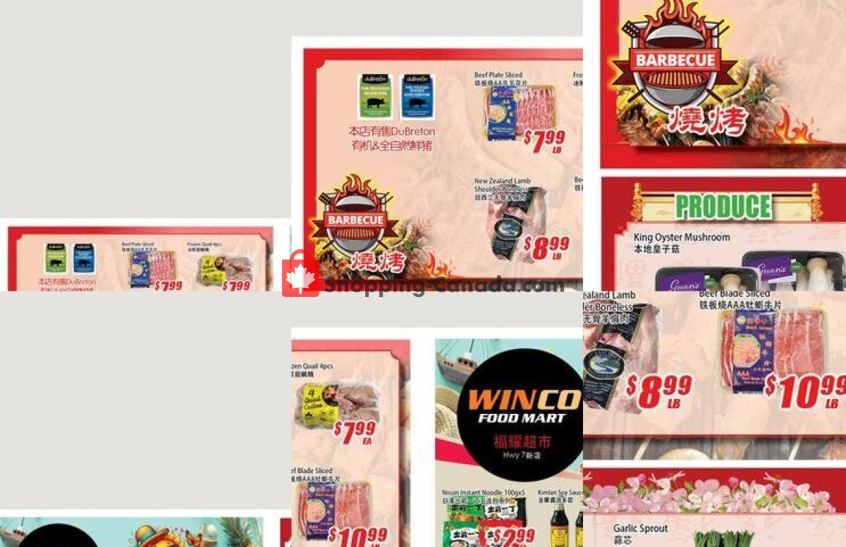 WinCo Food Mart flyer from Thursday August 13, 2026 to Wednesday August 19, 2026 - page 1