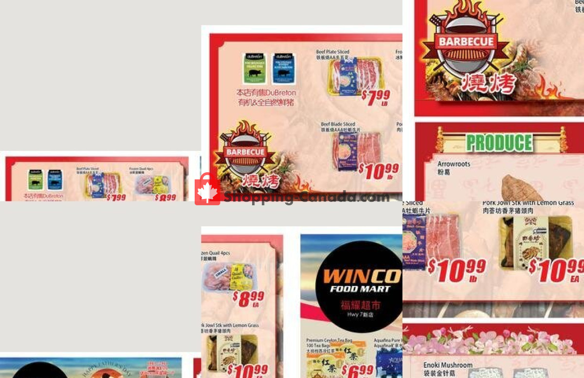 First page of WinCo Food Mart flyer - preview - from Thursday June 18, 2026 to Wednesday June 24, 2026