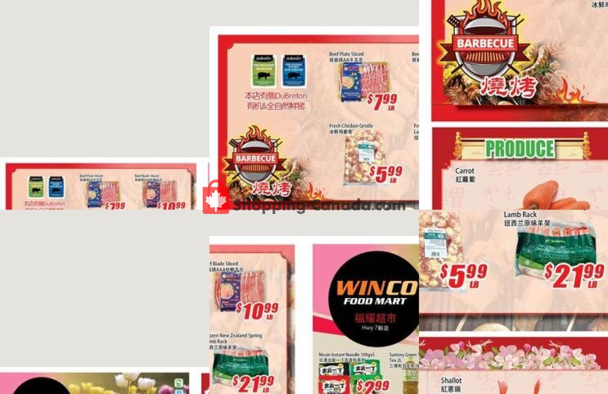 WinCo Food Mart flyer from Thursday May 21, 2026 to Wednesday May 27, 2026 - page 1