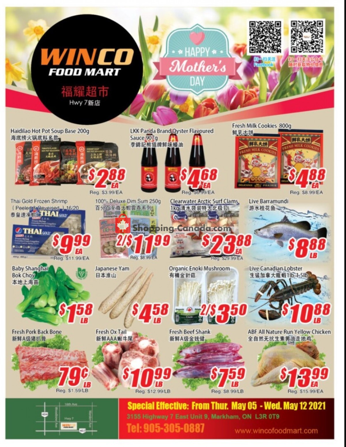 WinCo Food Mart flyer from Thursday May 6, 2021 to Wednesday May 12, 2021 - page 1