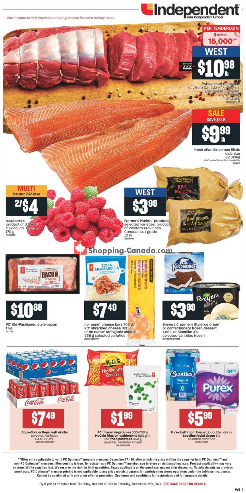 Your Independent Grocer flyer from Thursday December 17, 2020 to Saturday December 26, 2020 - page 3