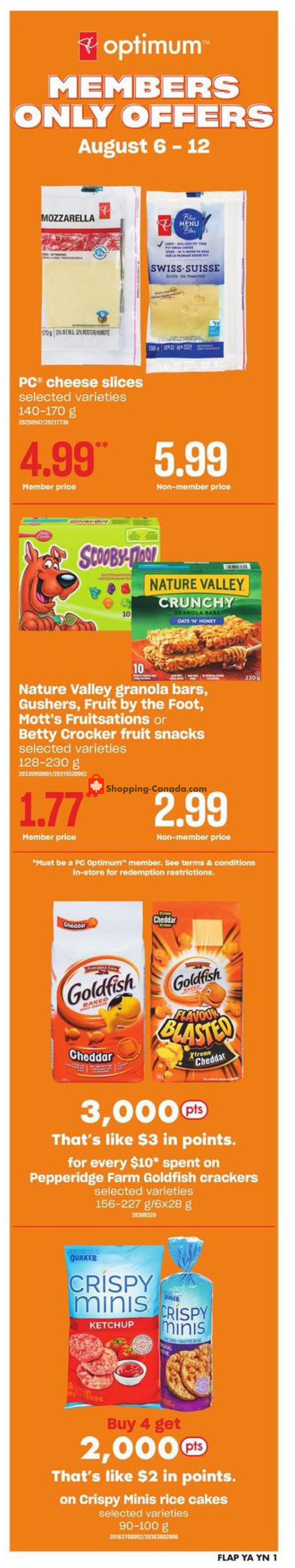 Your Independent Grocer flyer from Thursday August 6, 2020 to Wednesday August 12, 2020 - page 1