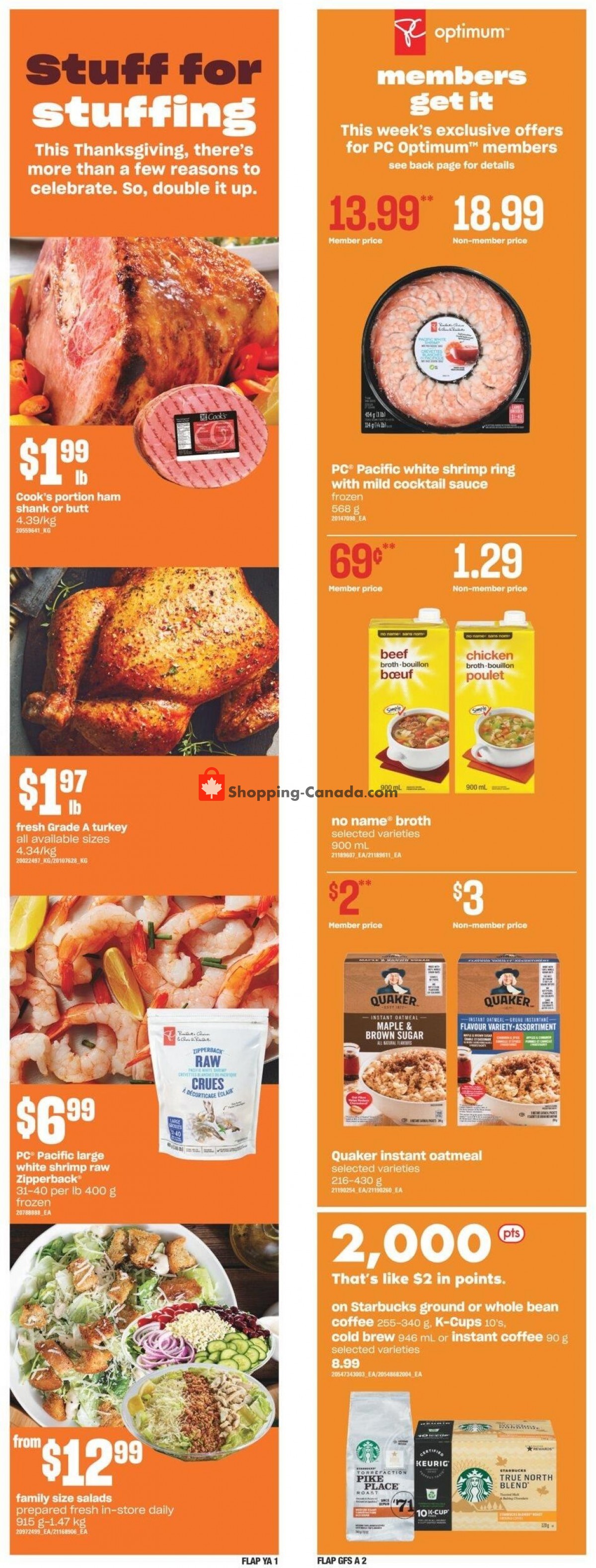 Your Independent Grocer flyer from Thursday October 7, 2021 to Wednesday October 13, 2021 - page 1