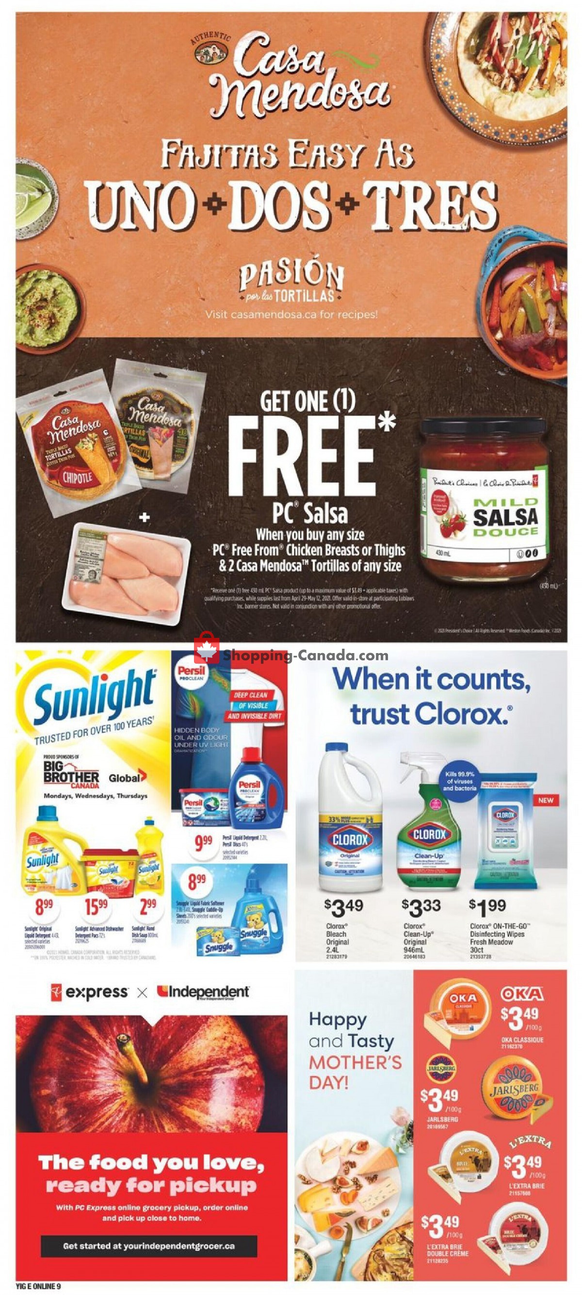 Your Independent Grocer flyer from Thursday April 29, 2021 to Wednesday May 5, 2021 - page 13