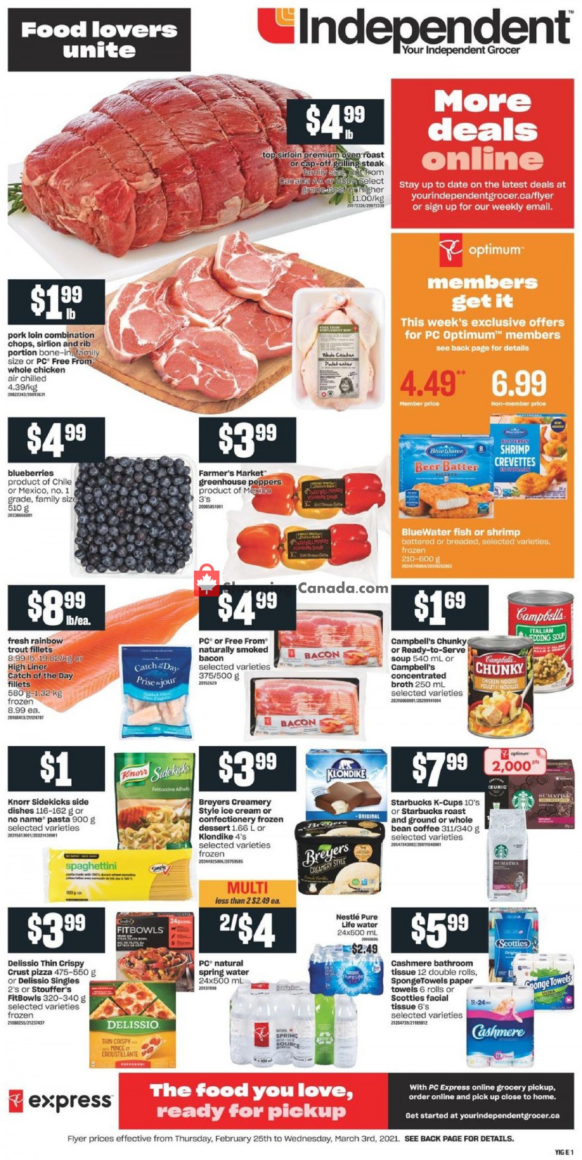 Your Independent Grocer flyer from Thursday February 25, 2021 to Wednesday March 3, 2021 - page 3