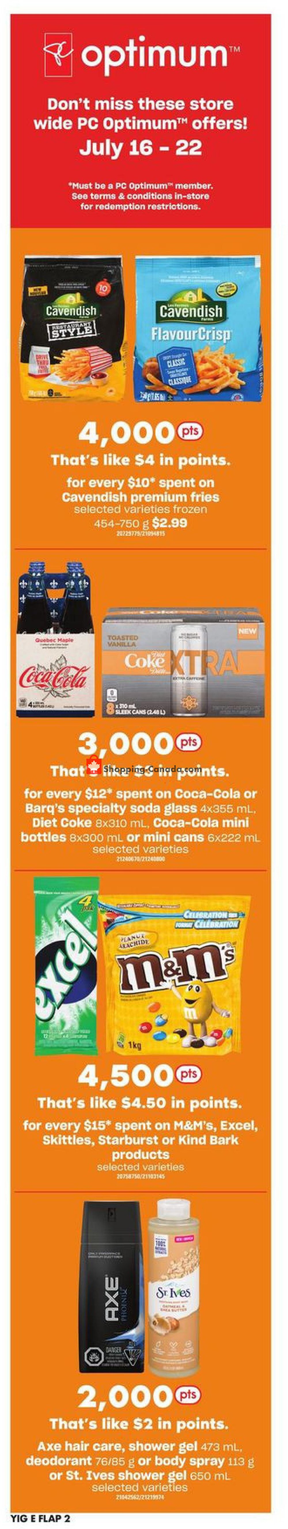 Your Independent Grocer flyer from Thursday July 16, 2020 to Wednesday July 22, 2020 - page 2