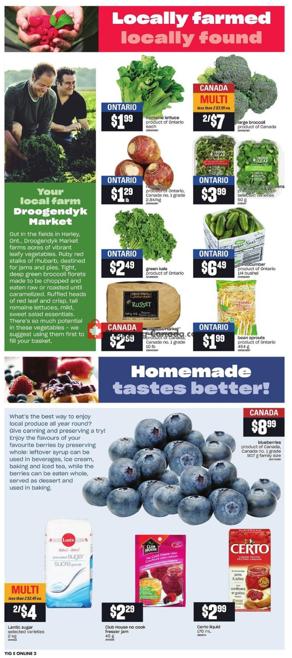 Your Independent Grocer flyer from Thursday July 16, 2020 to Wednesday July 22, 2020 - page 7