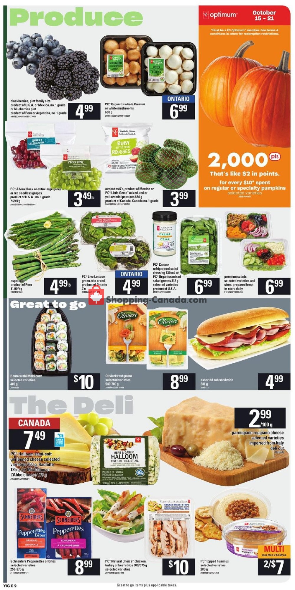 Your Independent Grocer flyer from Thursday October 15, 2020 to Wednesday October 21, 2020 - page 3