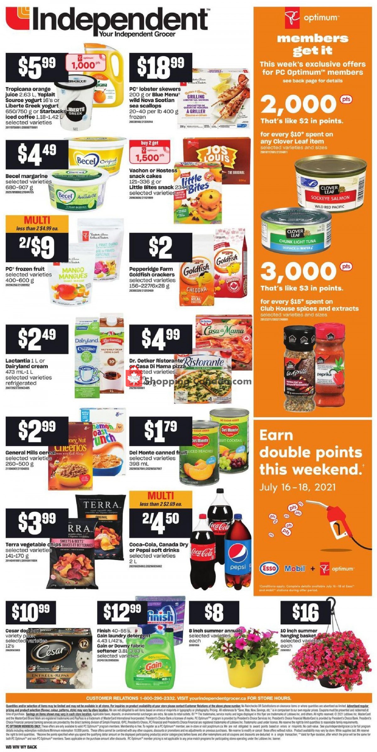 Your Independent Grocer flyer from Thursday July 15, 2021 to Wednesday July 21, 2021 - page 2