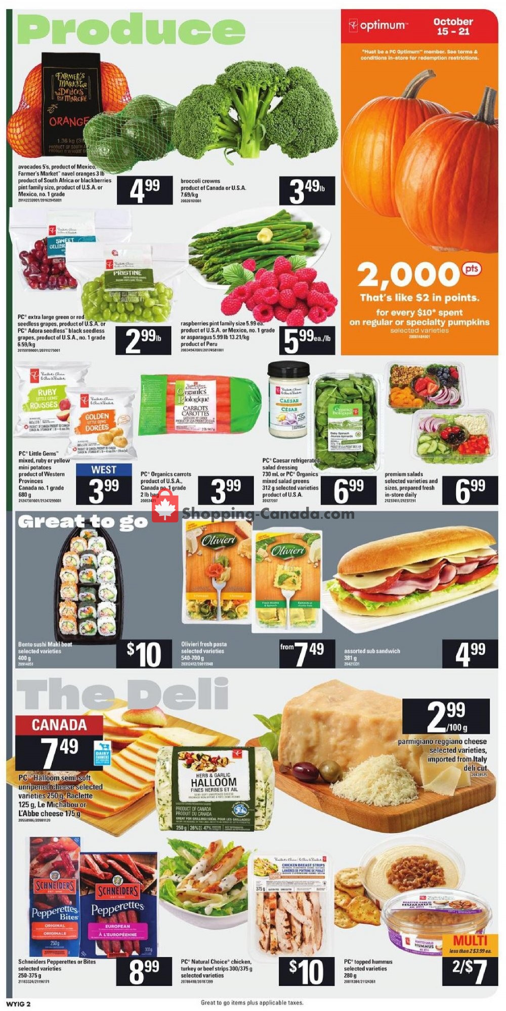 Your Independent Grocer flyer from Thursday October 15, 2020 to Wednesday October 21, 2020 - page 3