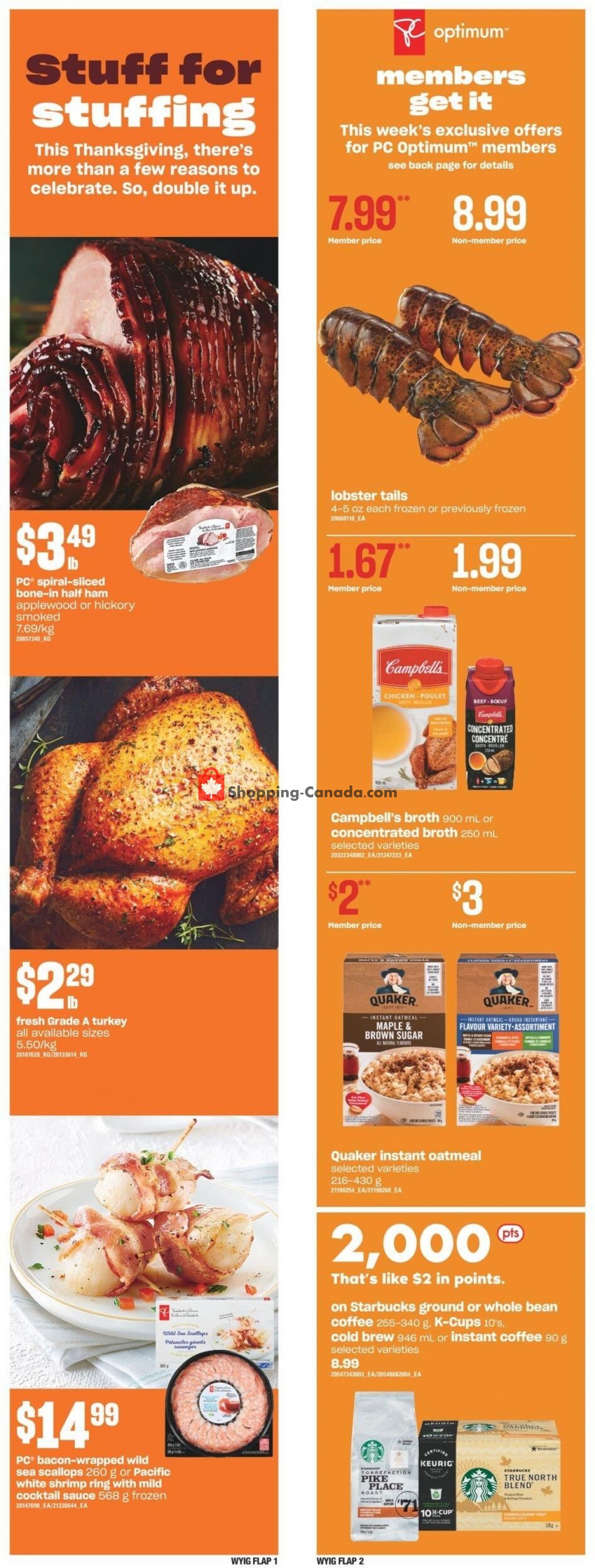 Your Independent Grocer flyer from Thursday October 7, 2021 to Wednesday October 13, 2021 - page 1