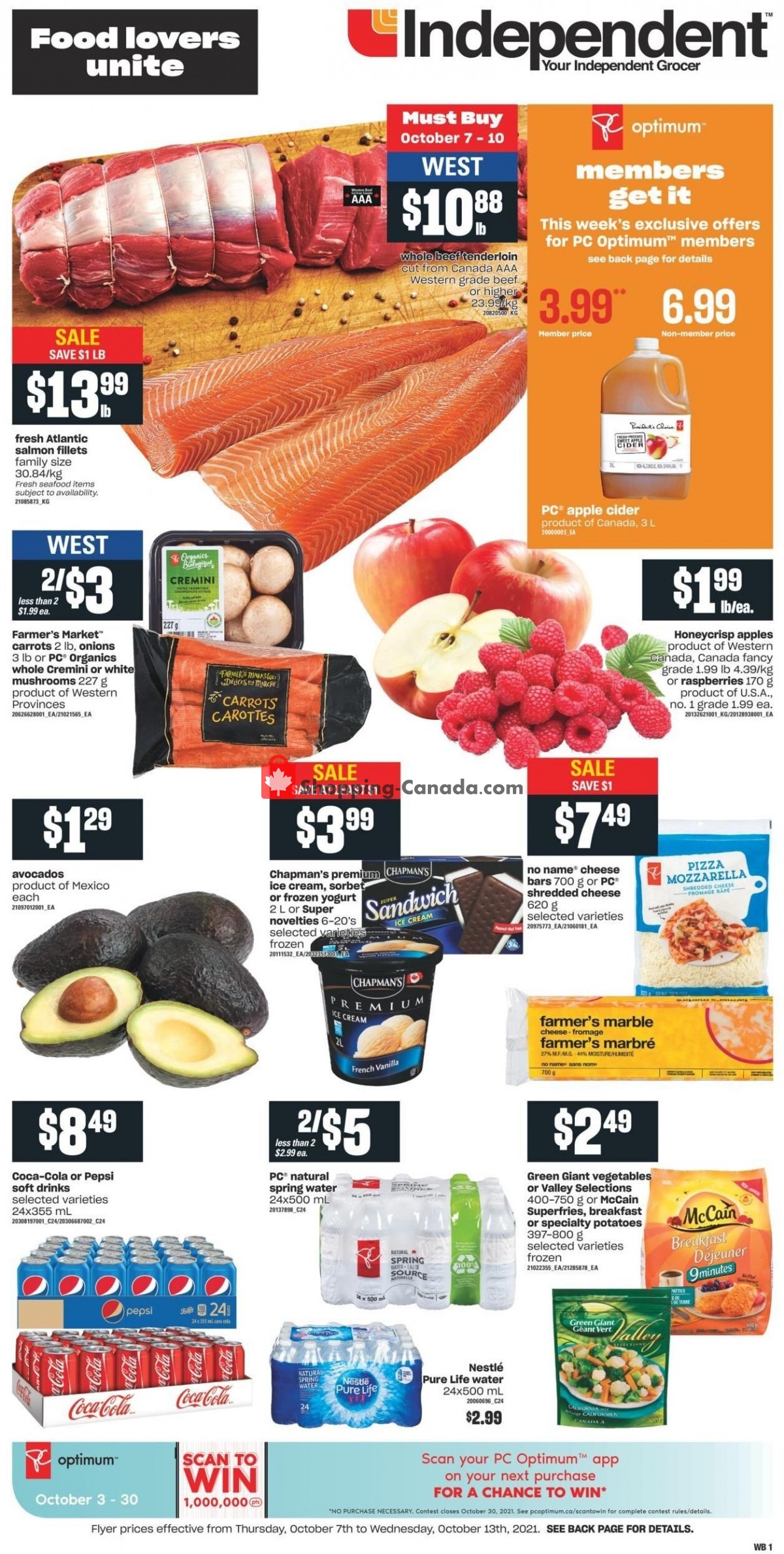 Your Independent Grocer flyer from Thursday October 7, 2021 to Wednesday October 13, 2021 - page 2