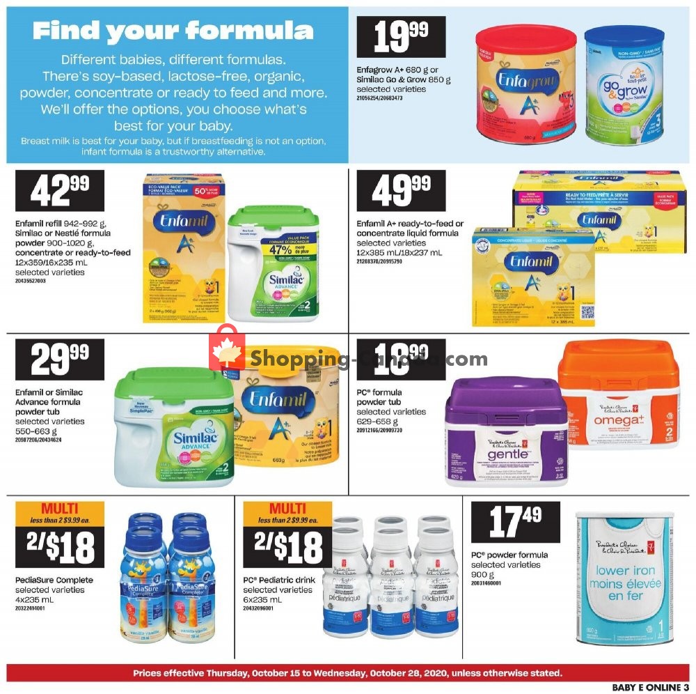 Your Independent Grocer flyer from Thursday October 15, 2020 to Wednesday October 28, 2020 - page 3