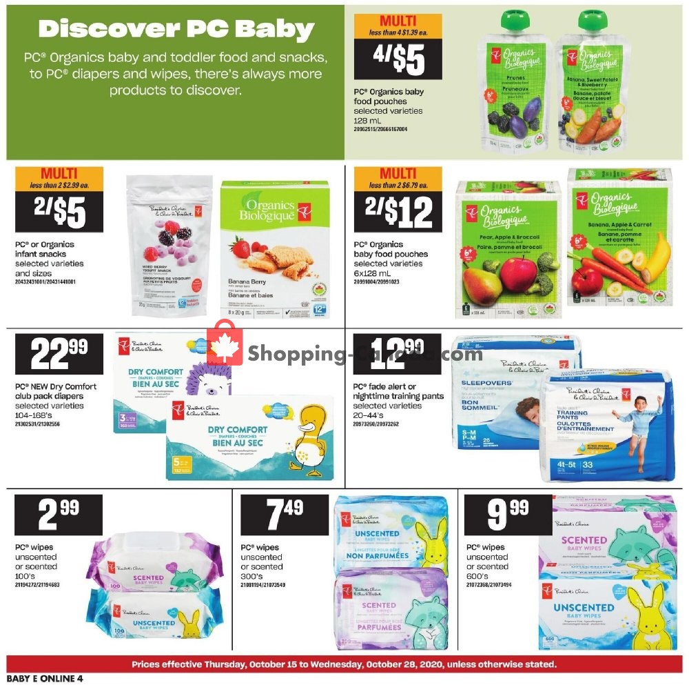 Your Independent Grocer flyer from Thursday October 15, 2020 to Wednesday October 28, 2020 - page 4