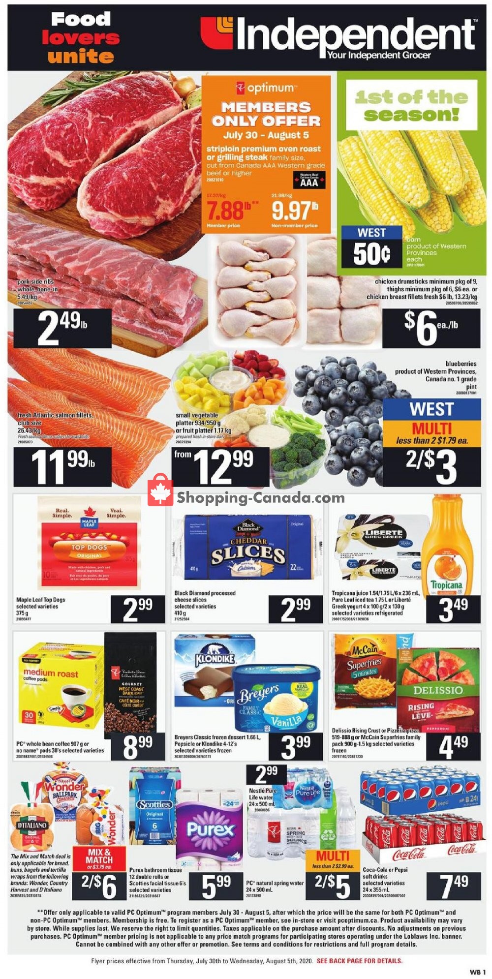 Your Independent Grocer flyer from Thursday July 30, 2020 to Wednesday August 5, 2020 - page 3