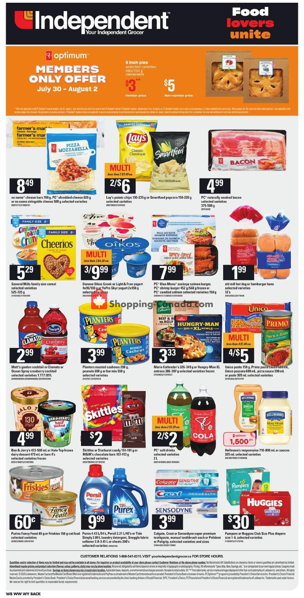 Your Independent Grocer flyer from Thursday July 30, 2020 to Wednesday August 5, 2020 - page 4