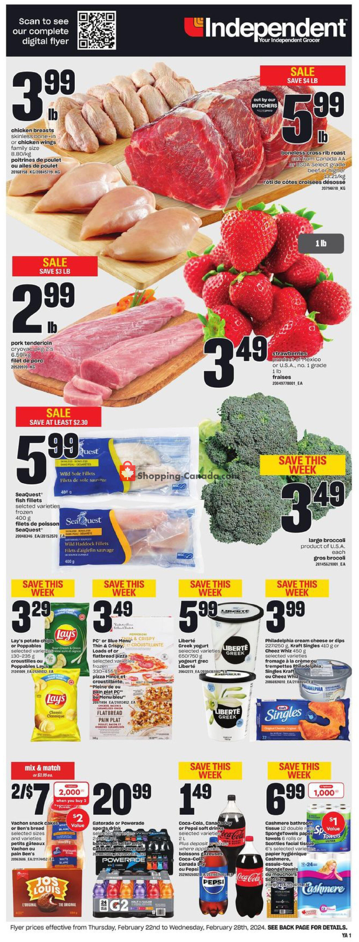 Your Independent Grocer flyer from Thursday February 22, 2024 to Wednesday February 28, 2024 - page 4