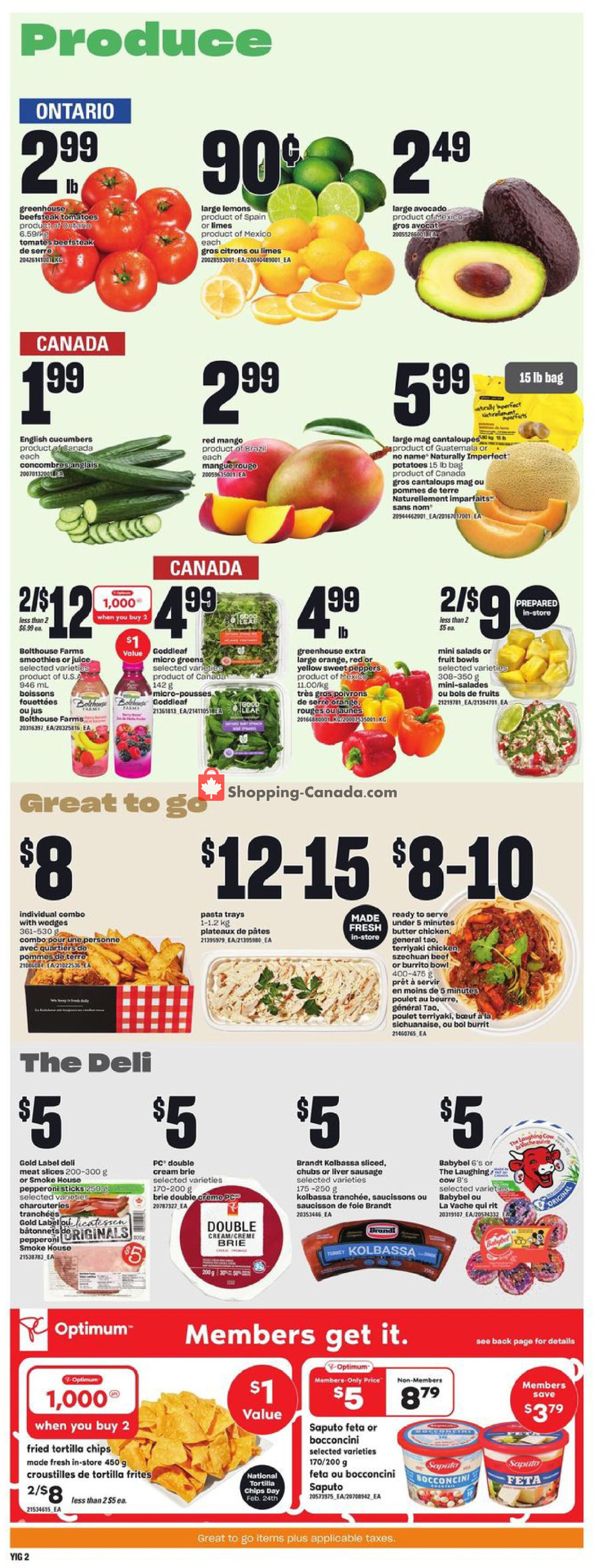 Your Independent Grocer flyer from Thursday February 22, 2024 to Wednesday February 28, 2024 - page 6