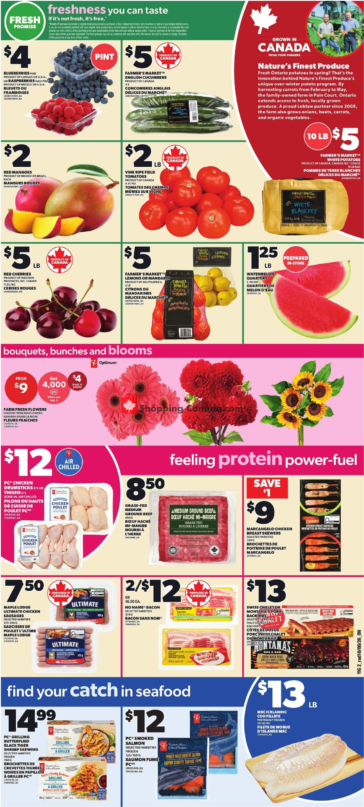 Your Independent Grocer flyer from Thursday August 13, 2026 to Wednesday August 19, 2026 - page 3
