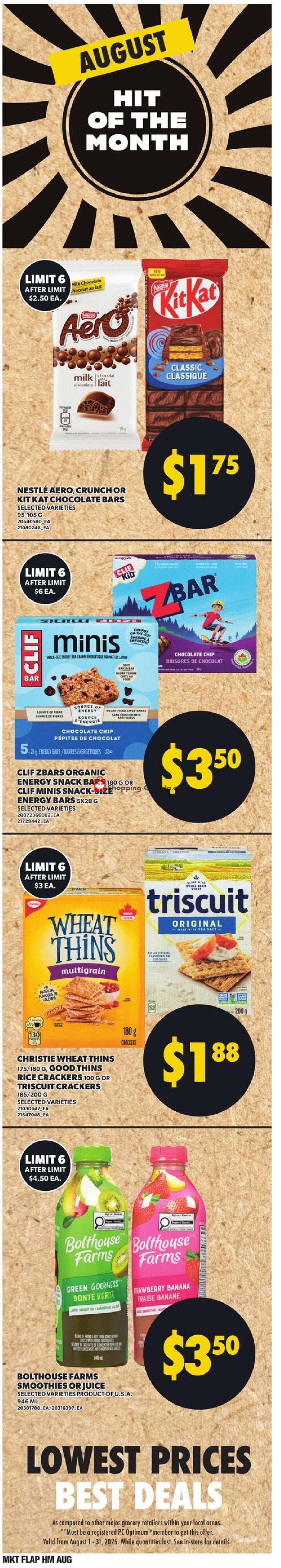 Your Independent Grocer flyer from Thursday August 20, 2026 to Wednesday August 26, 2026 - page 5