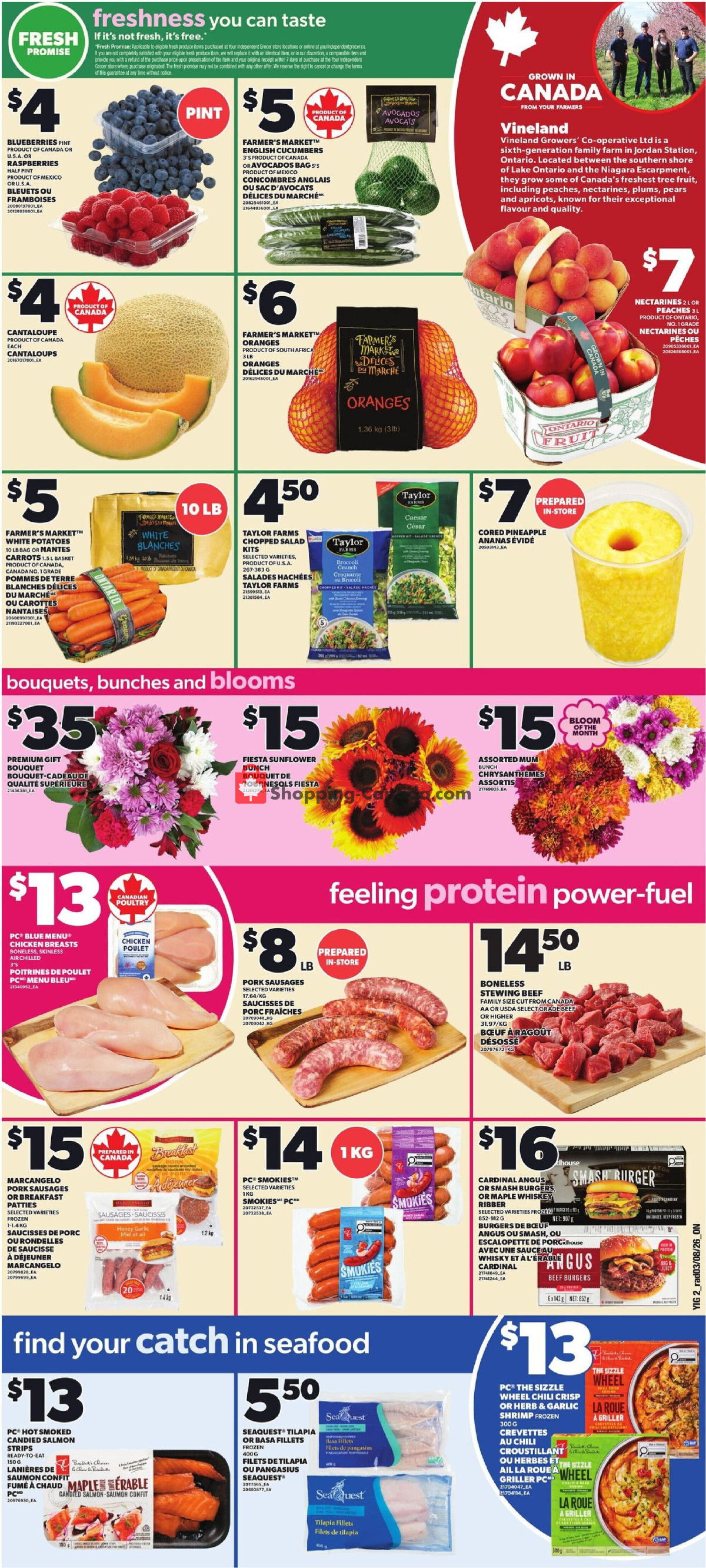 Your Independent Grocer flyer from Thursday August 6, 2026 to Wednesday August 12, 2026 - page 3