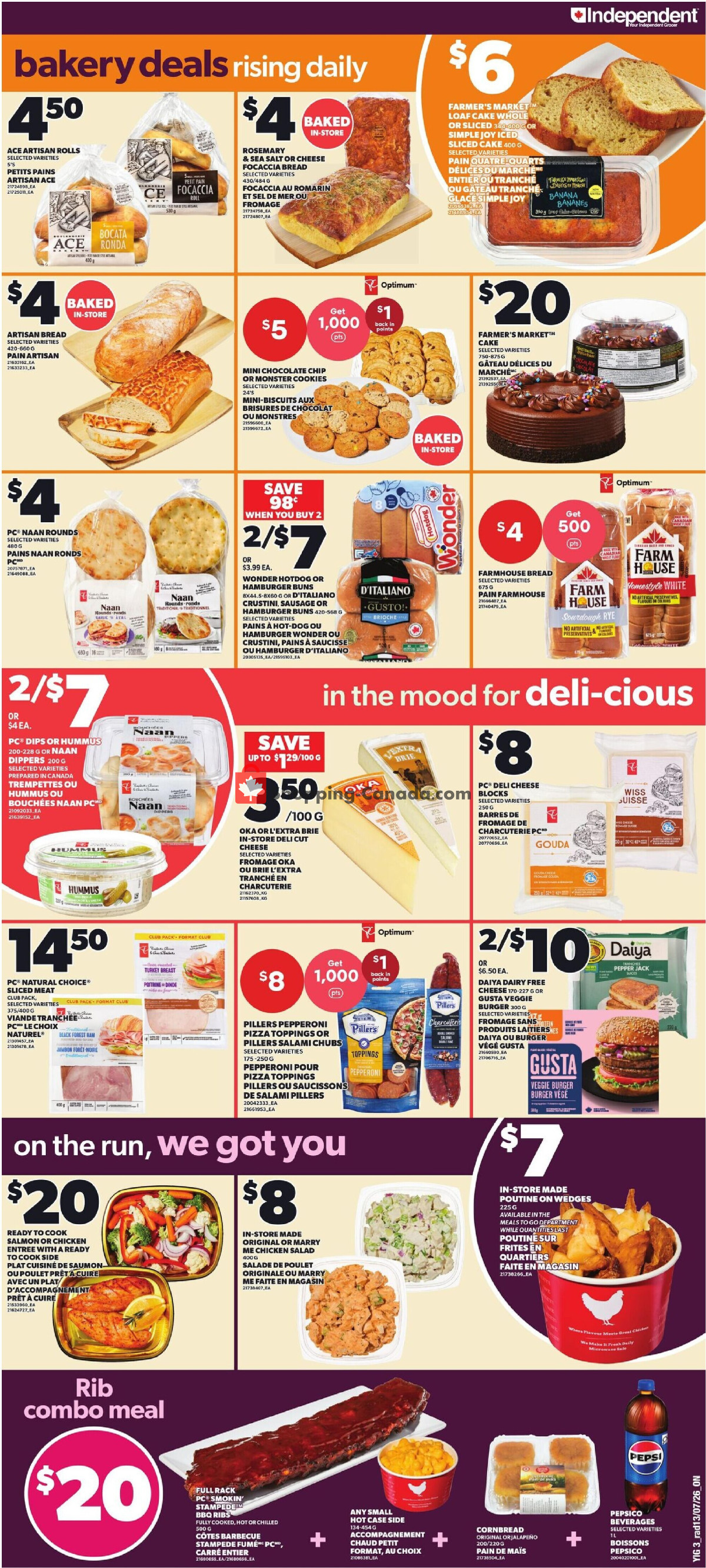 Your Independent Grocer flyer from Thursday July 16, 2026 to Wednesday July 22, 2026 - page 4