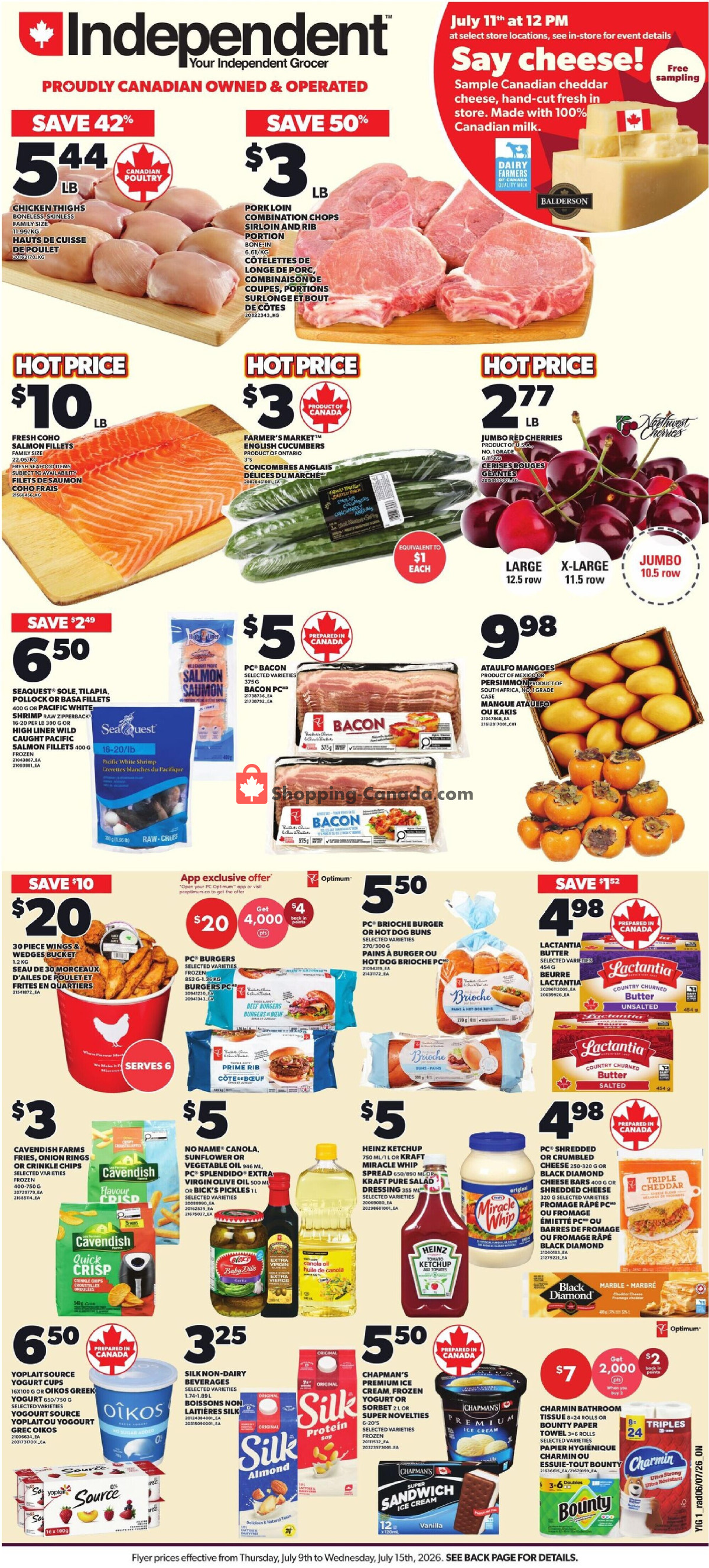 Your Independent Grocer flyer from Thursday July 9, 2026 to Wednesday July 15, 2026 - page 2