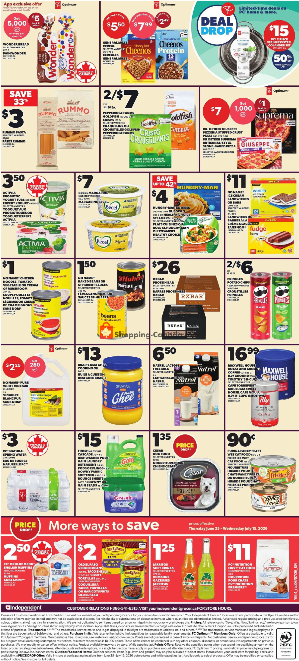 Your Independent Grocer flyer from Thursday July 9, 2026 to Wednesday July 15, 2026 - page 3