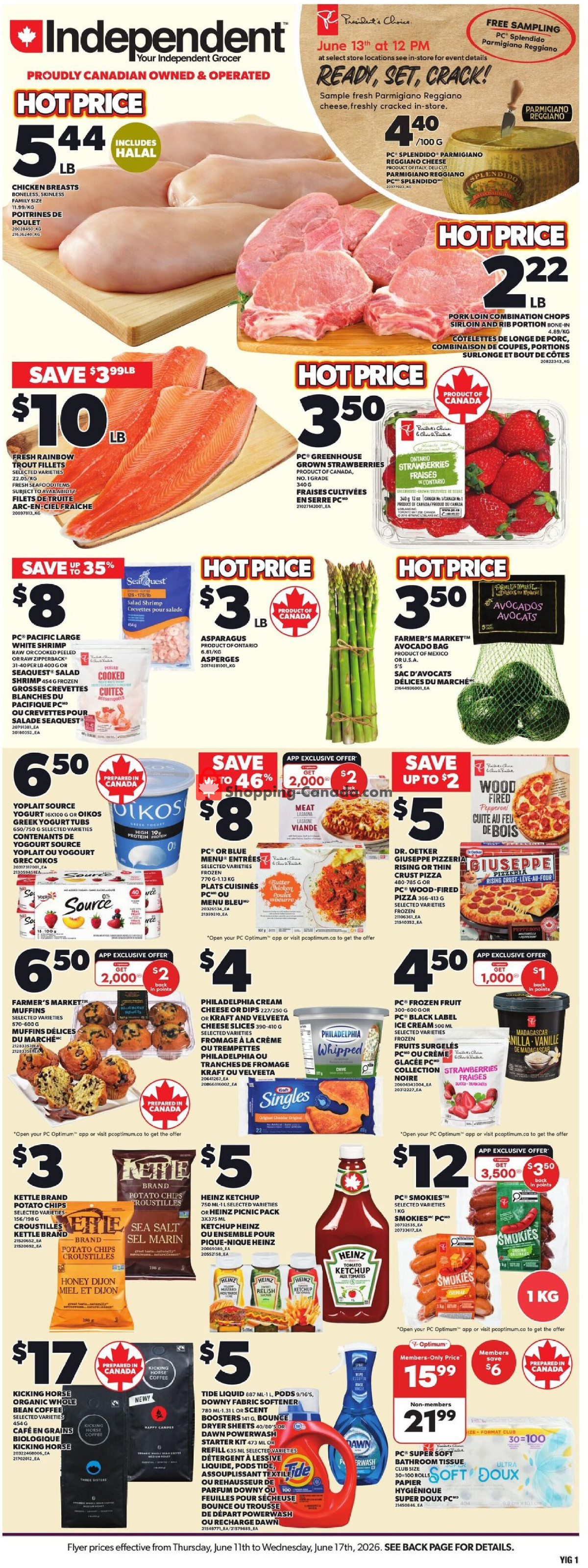Your Independent Grocer flyer from Thursday June 11, 2026 to Wednesday June 17, 2026 - page 2