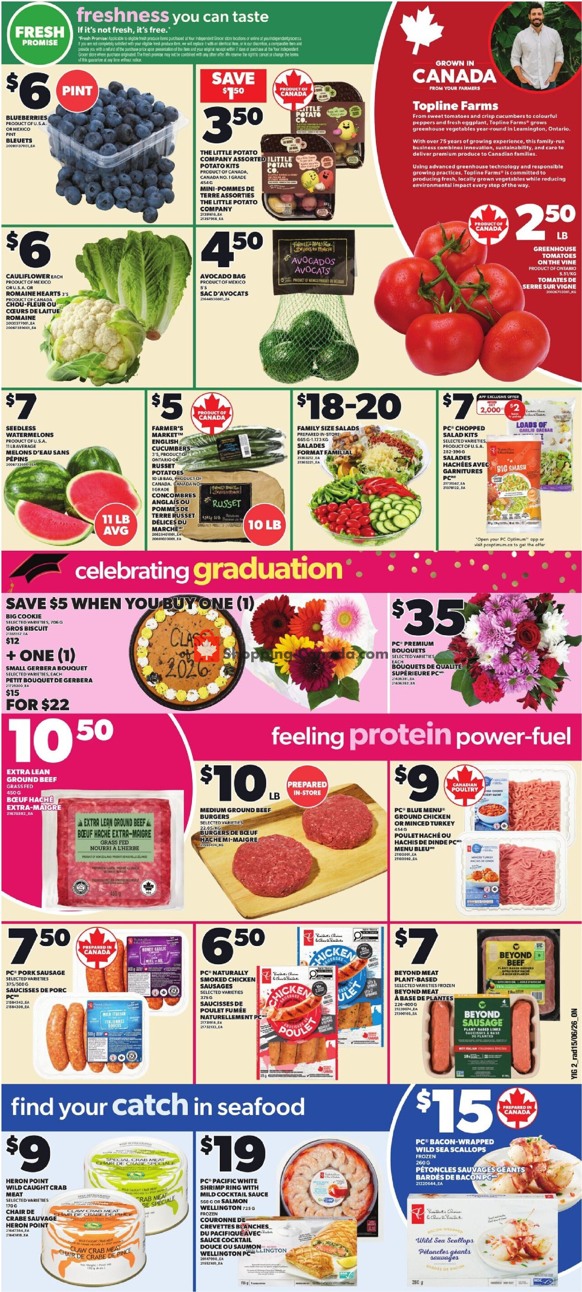 Your Independent Grocer flyer from Thursday June 18, 2026 to Wednesday June 24, 2026 - page 5