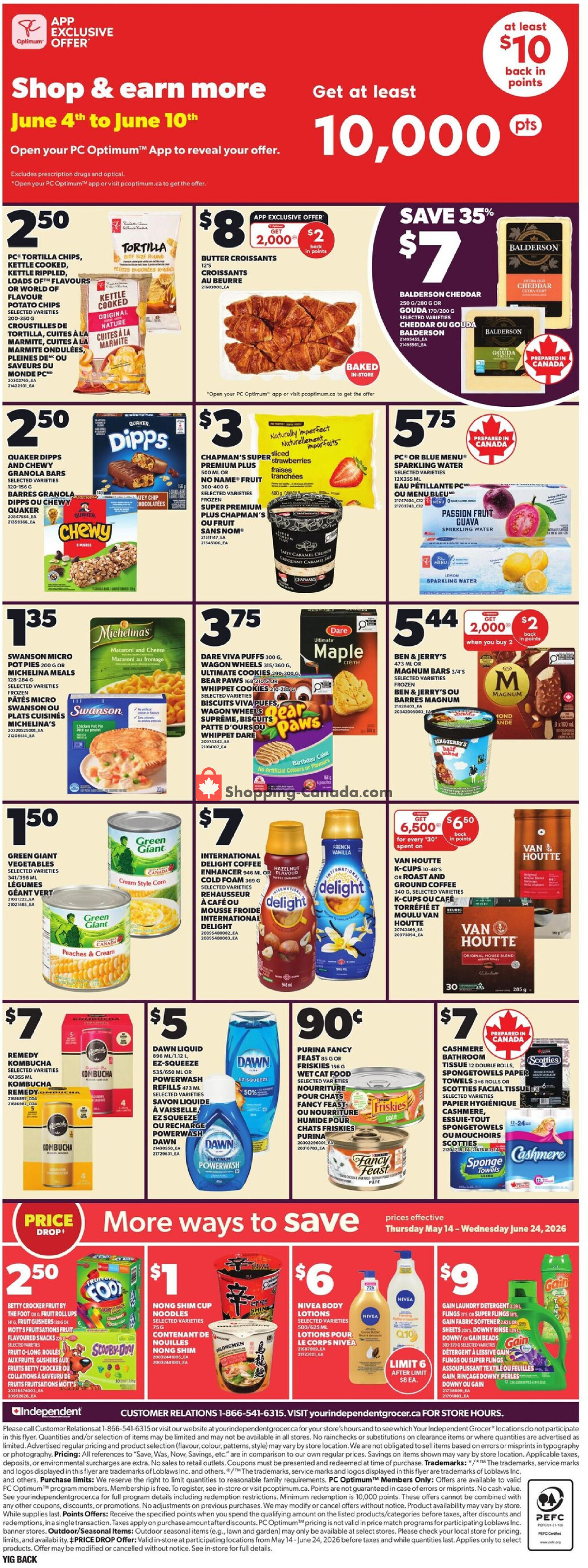 Your Independent Grocer flyer from Thursday June 4, 2026 to Wednesday June 10, 2026 - page 2