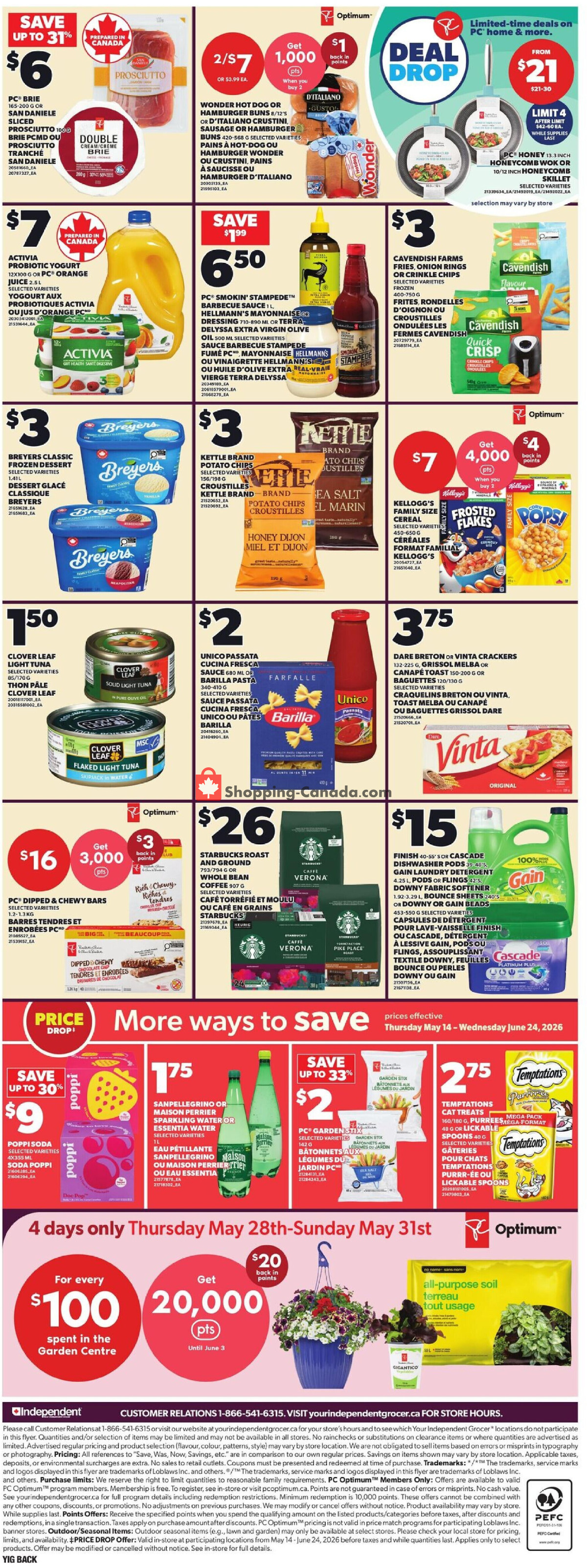 Your Independent Grocer flyer from Thursday May 28, 2026 to Wednesday June 3, 2026 - page 2