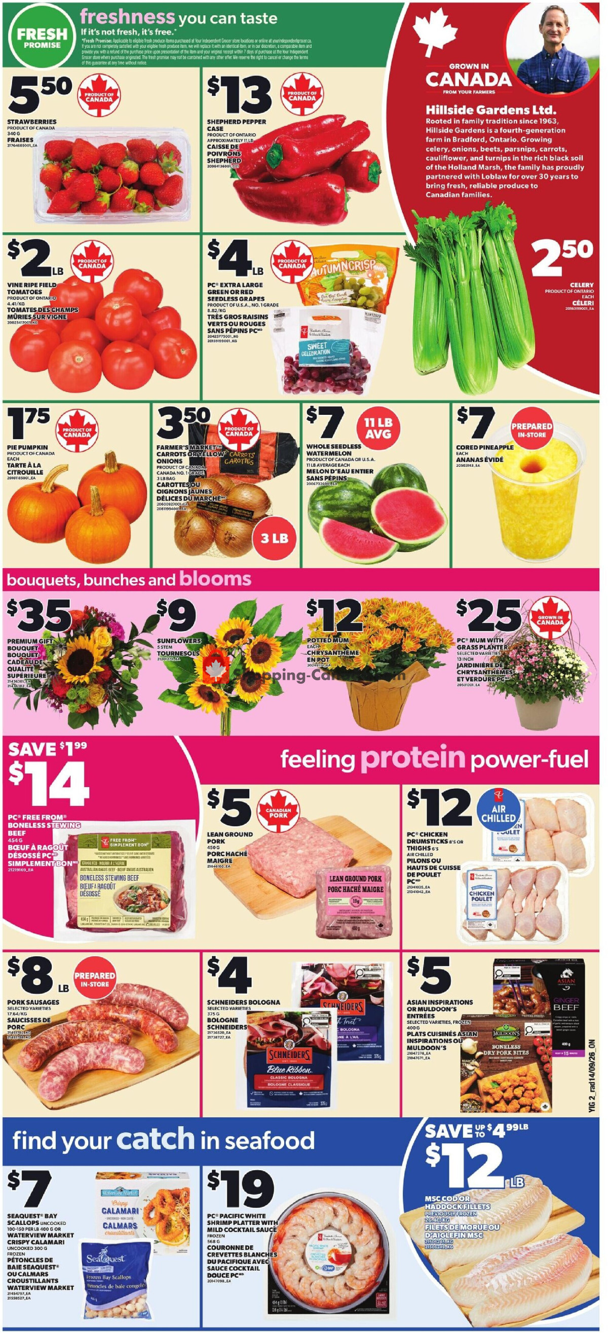 Your Independent Grocer flyer from Thursday September 17, 2026 to Wednesday September 23, 2026 - page 3