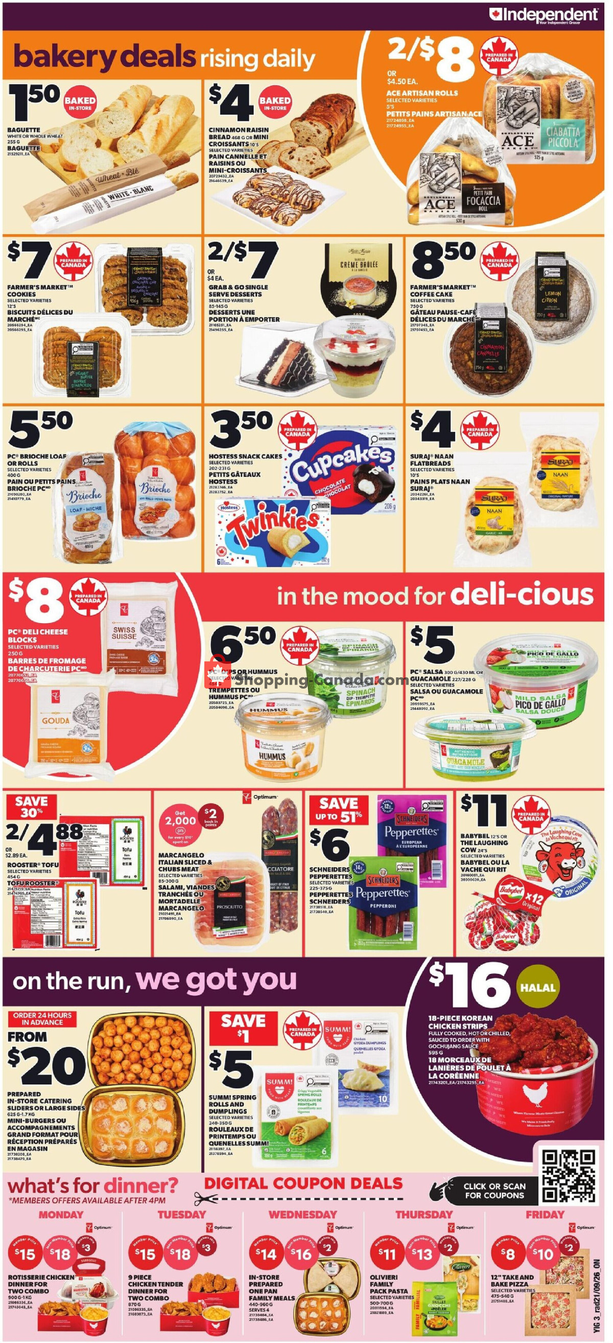Your Independent Grocer flyer from Thursday September 24, 2026 to Wednesday September 30, 2026 - page 4