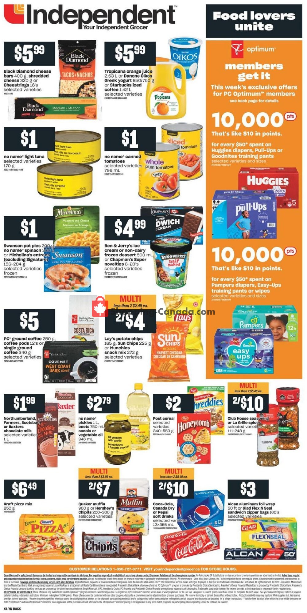 Your Independent Grocer flyer from Thursday January 21, 2021 to Wednesday January 27, 2021 - page 2