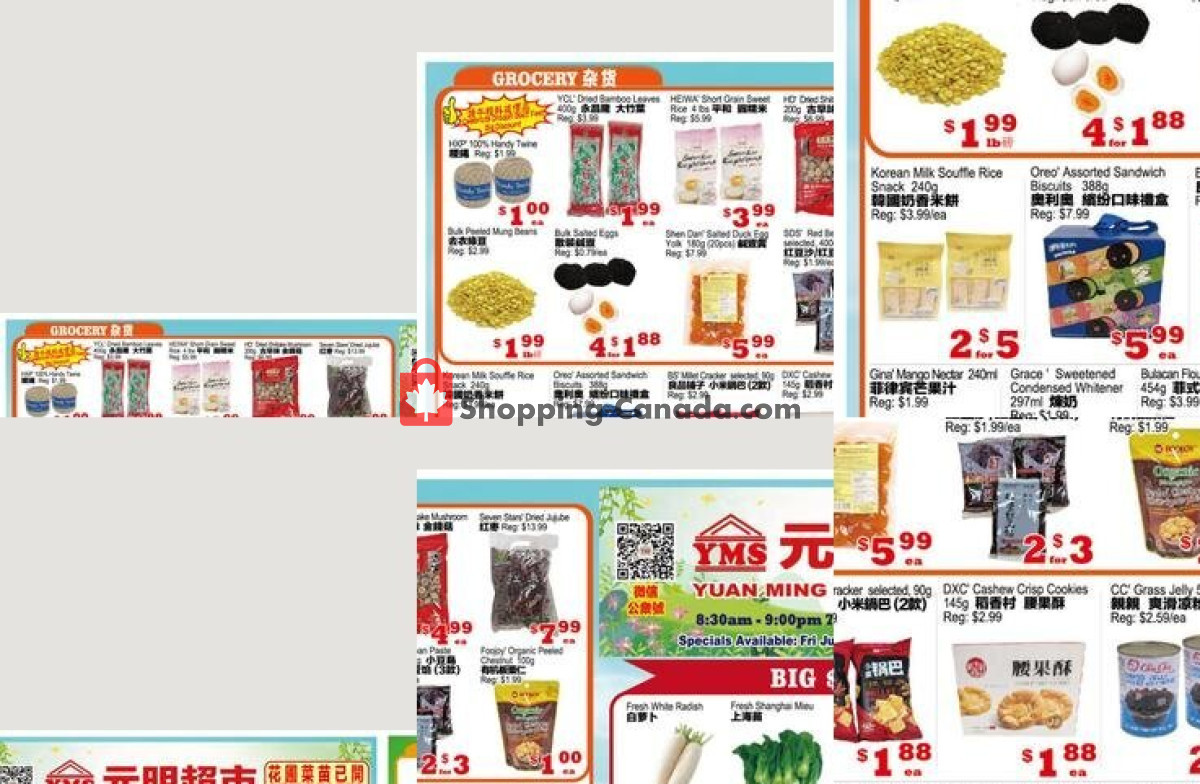Yuan Ming Supermarket flyer from Friday June 5, 2026 to Thursday June 11, 2026 - page 1