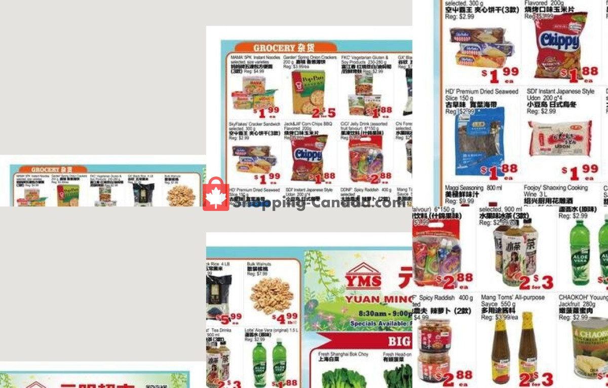 Yuan Ming Supermarket flyer from Friday October 2, 2026 to Thursday October 8, 2026 - page 1