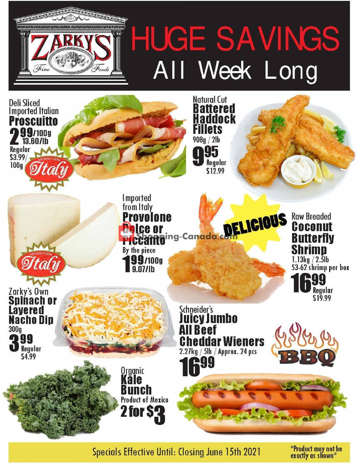 Zarky's flyer from Wednesday June 9, 2021 to Tuesday June 15, 2021 - page 1