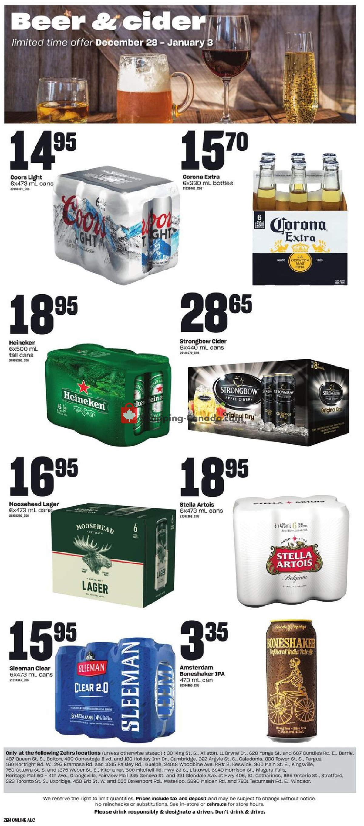 Zehrs flyer from Thursday December 28, 2023 to Wednesday January 3, 2024 - page 10