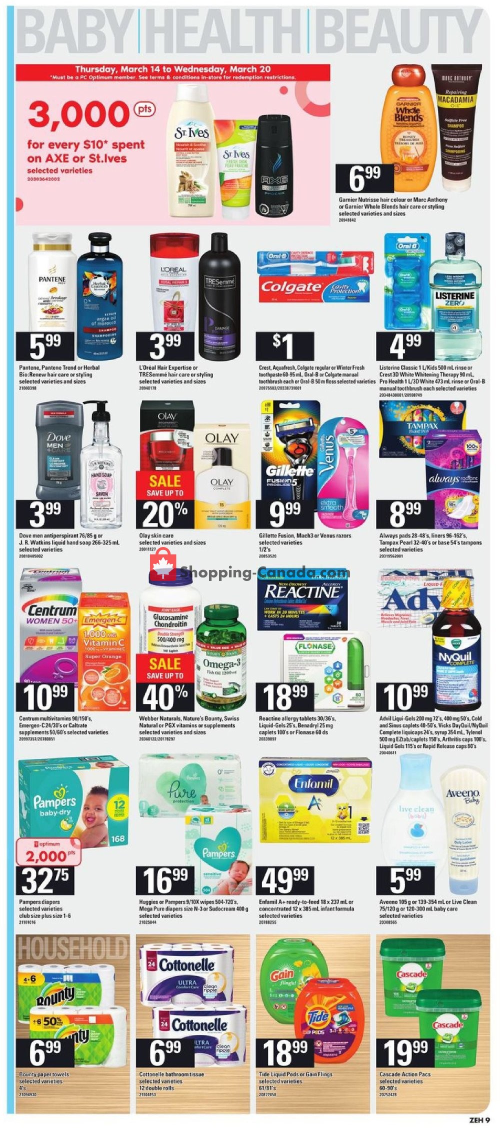 Zehrs flyer from Thursday March 14, 2019 to Wednesday March 20, 2019 - page 9