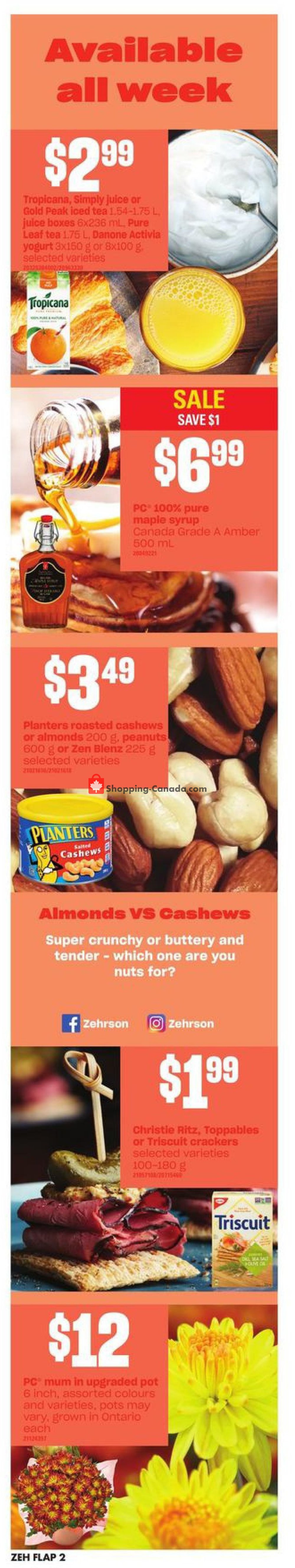 Zehrs flyer from Thursday October 10, 2019 to Wednesday October 16, 2019 - page 2